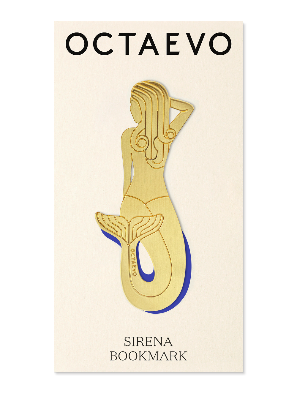 Sirena oro segnalibro