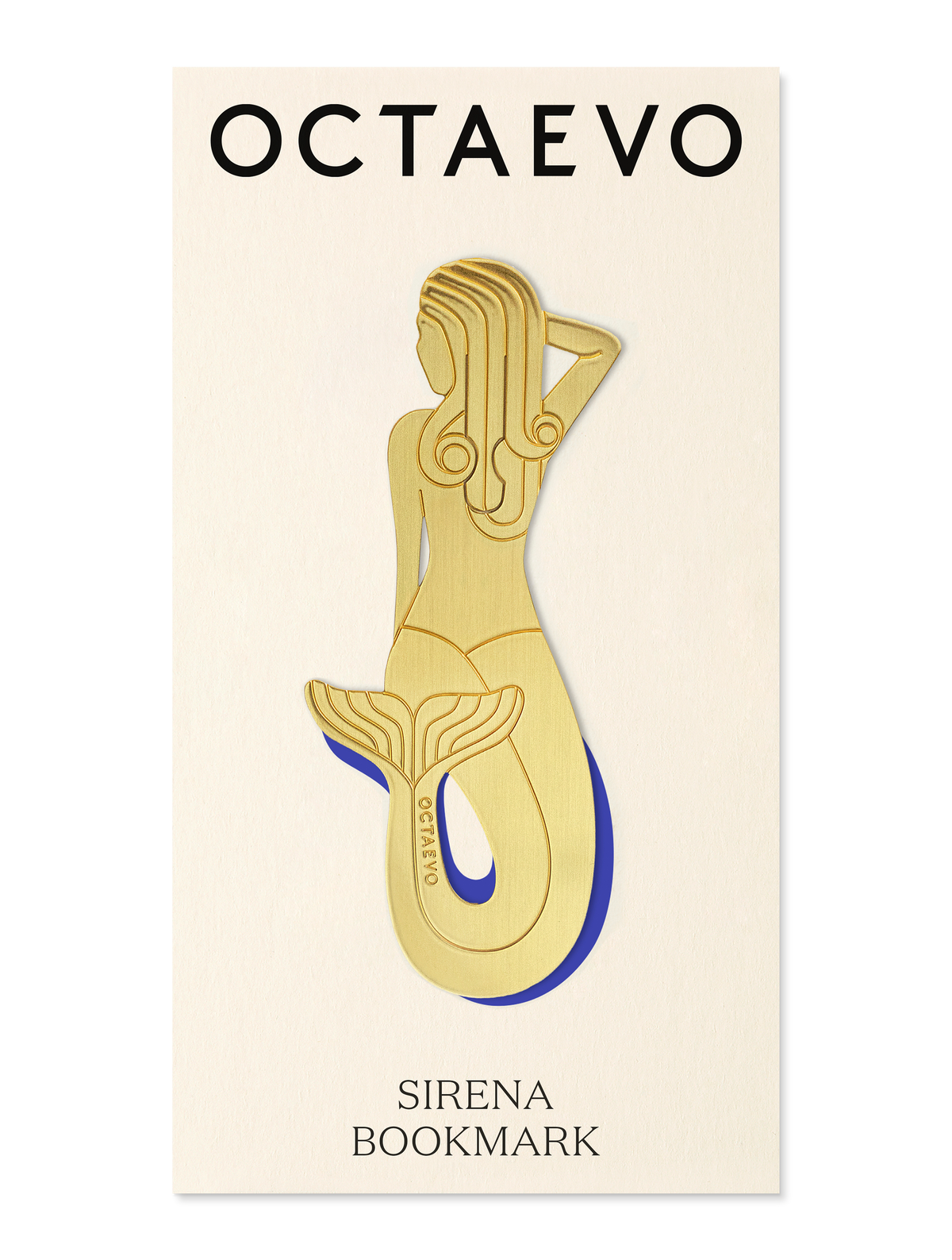 Sirena oro segnalibro