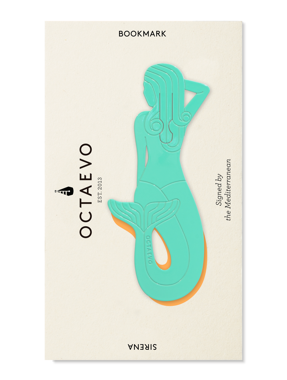 Sirena turchese segnalibro