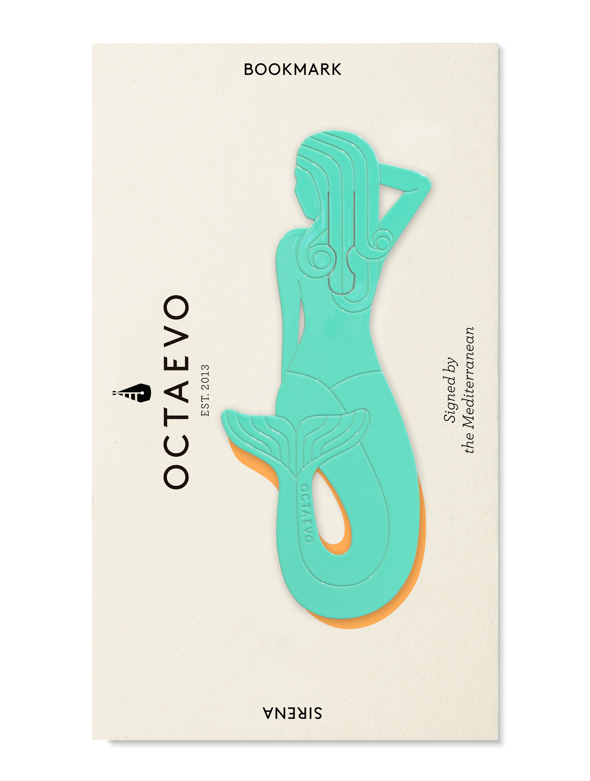 Sirena turchese segnalibro