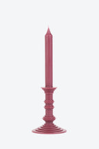 Effimera in Rosa Antico - candela candelabro interamente in cera
