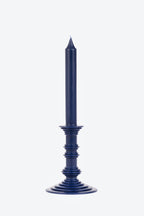 Effimera Blu Royal - candela candelabro interamente in cera