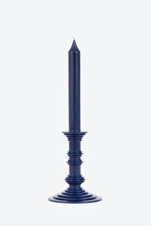 Effimera Blu Royal - candela candelabro interamente in cera