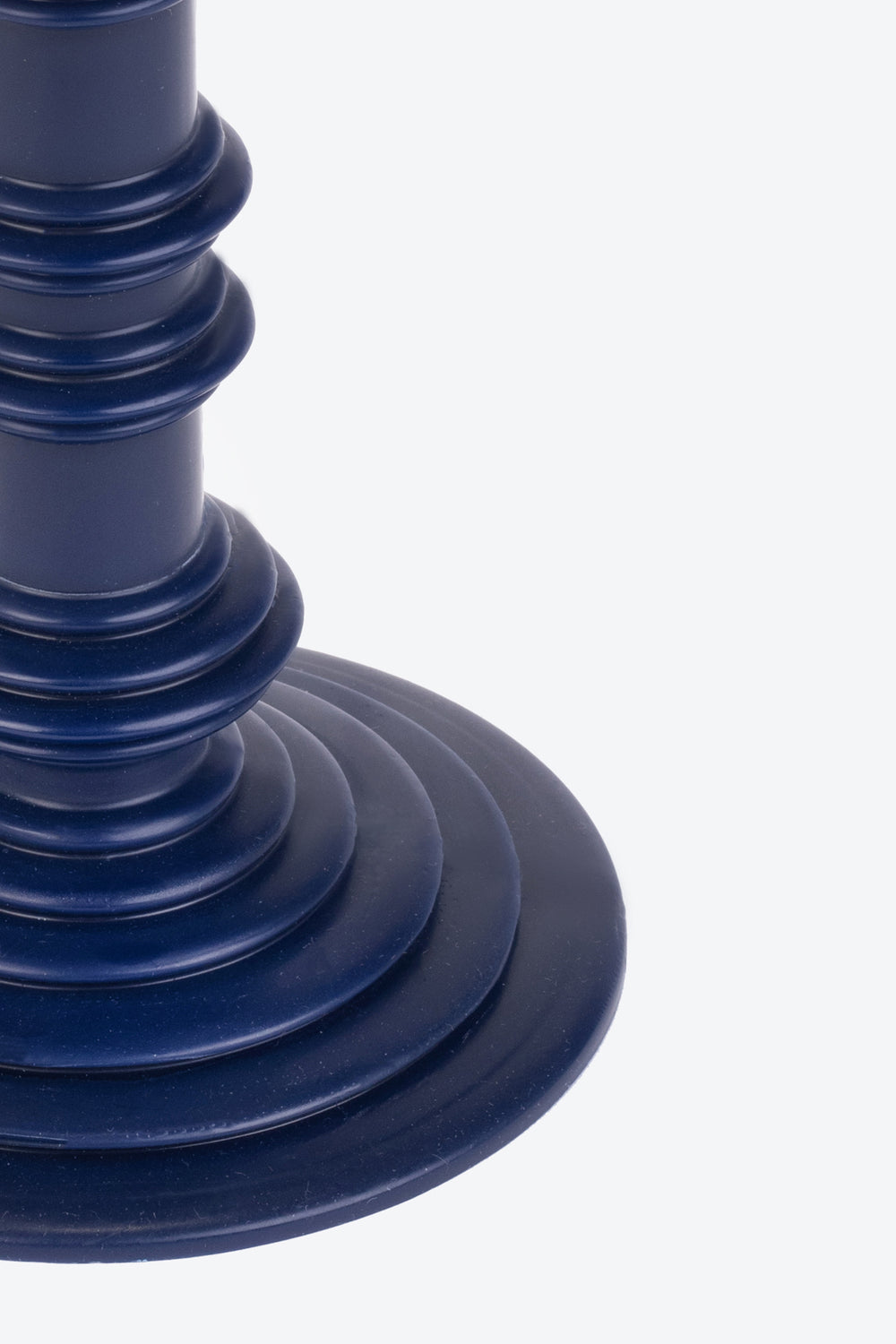 Effimera Blu Royal - candela candelabro interamente in cera