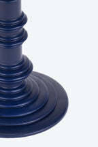 Effimera Blu Royal - candela candelabro interamente in cera