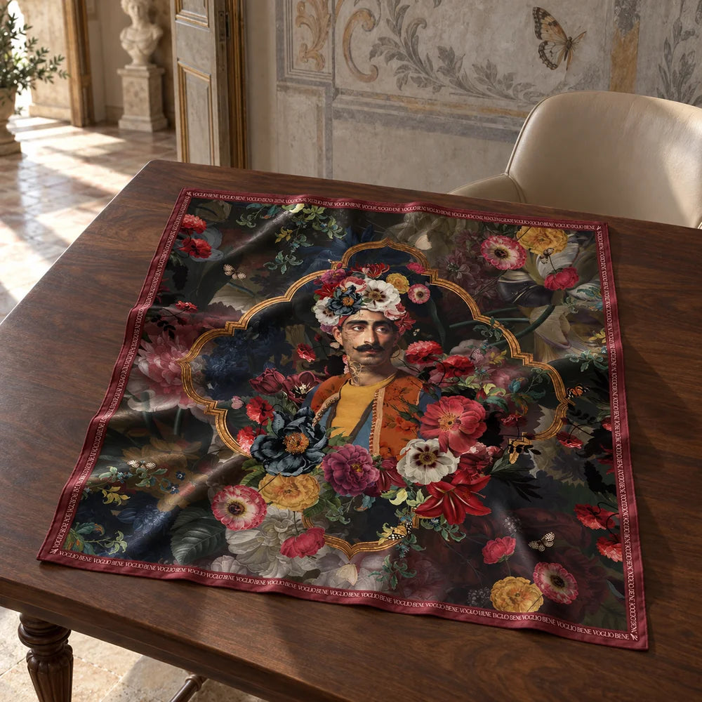 Foulard Hassan - 100% seta