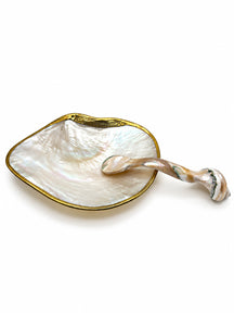Piattino conchiglia Belle Époque