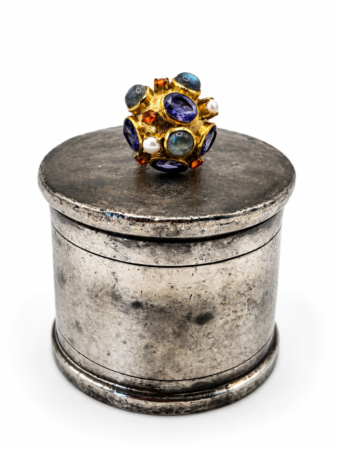 Anello Sultano multipietra regolabile