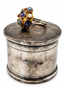 Anello Sultano multipietra regolabile
