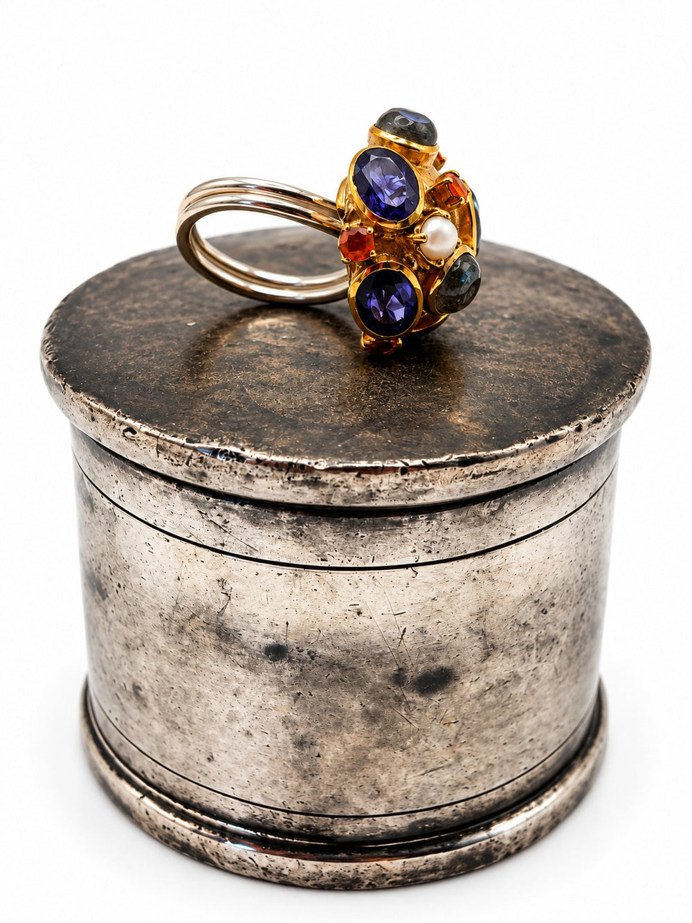 Anello Sultano multipietra regolabile