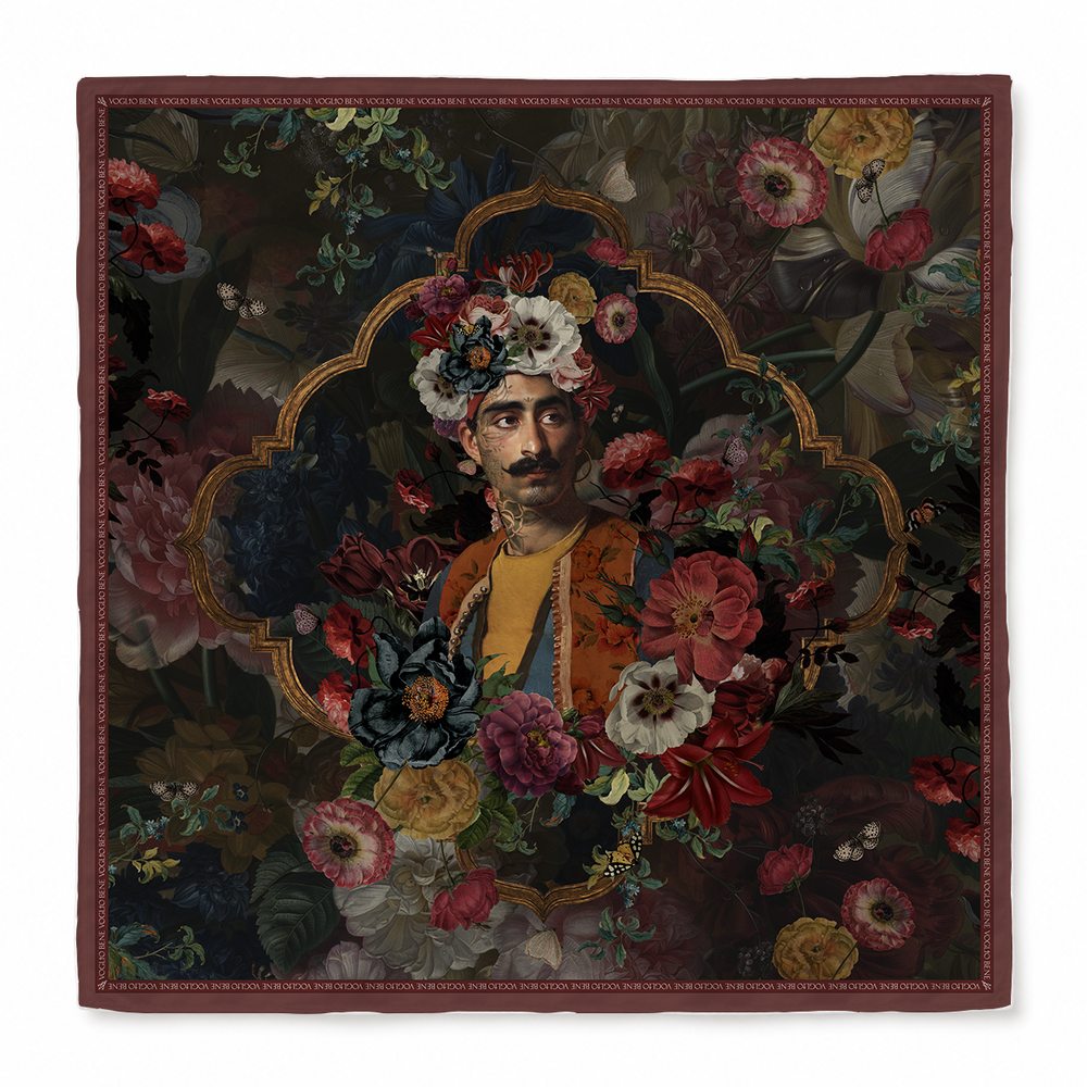 Foulard Hassan - 100% seta