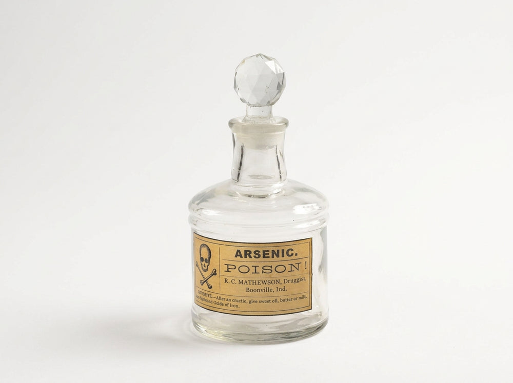 Poison — set di 3 boccette decorative in vetro
