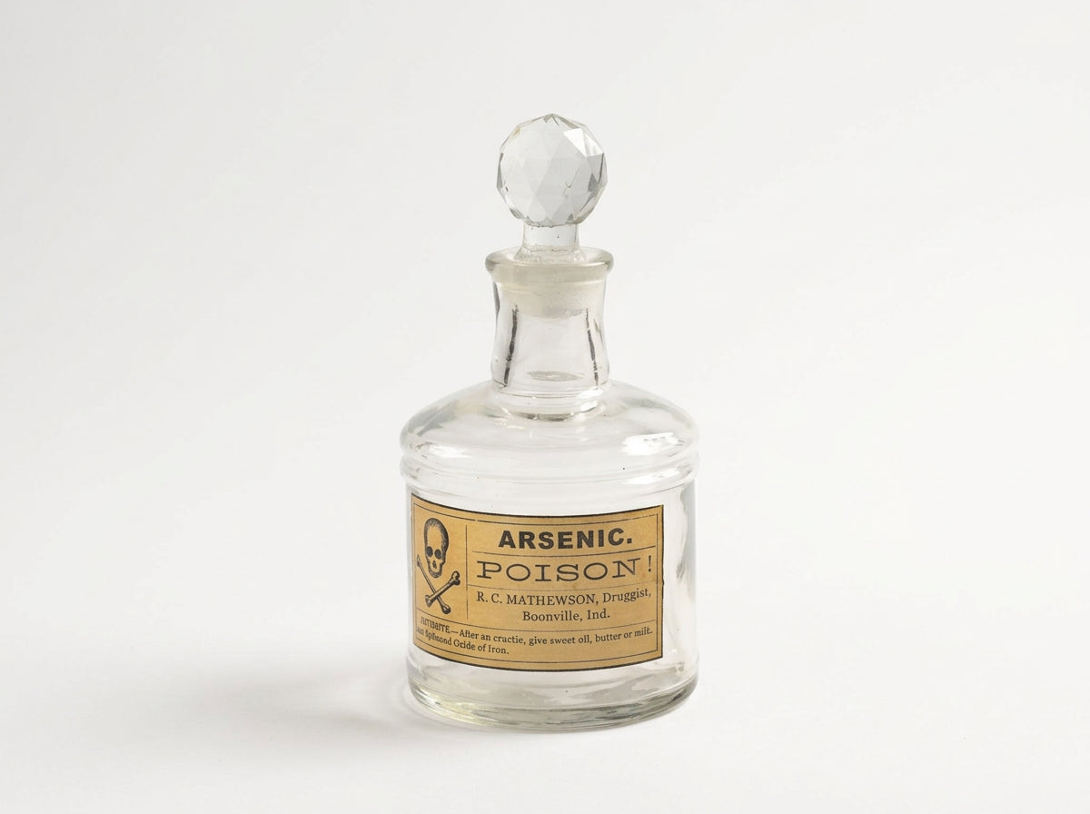 Poison — set di 3 boccette decorative in vetro