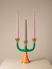 Candelabro retrò per 3 candele