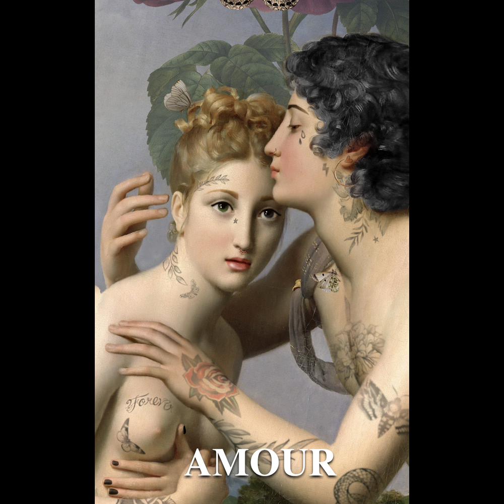 Le mille facce dell'amore - tavoletta decorativa